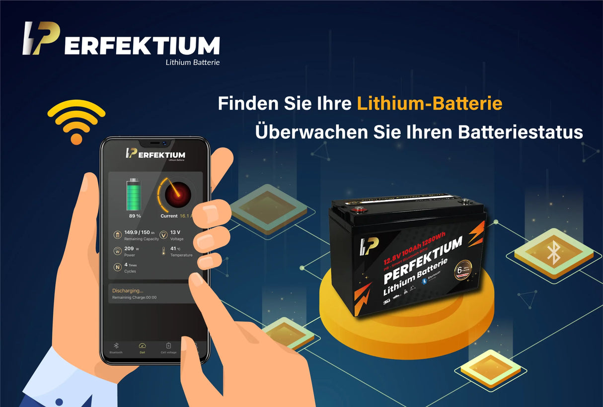 LiFePo4 Perfektium akumulator PB SERIJE 12.8V 150Ah Bluetooth