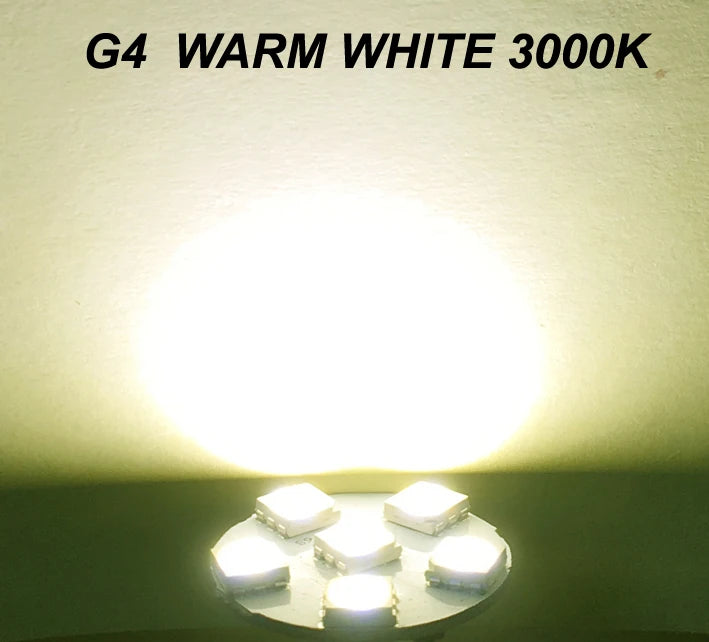 Dimabilna G4 LED žarulja 3000K toplo bijela 10-30V DC 1.5W zamjena za 10W halogenu - pakiranje 2 komada