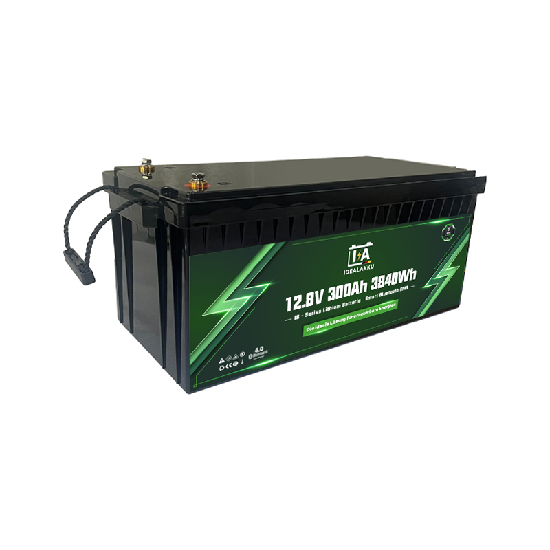 Idealakku LiFePO4 baterija 12V 300Ah smart BMS s Bluetoothom