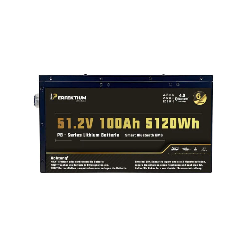 LiFePo4 Perfektium akumulator PB SERIJE 51.2V 100Ah Smart BMS, Bluetooth