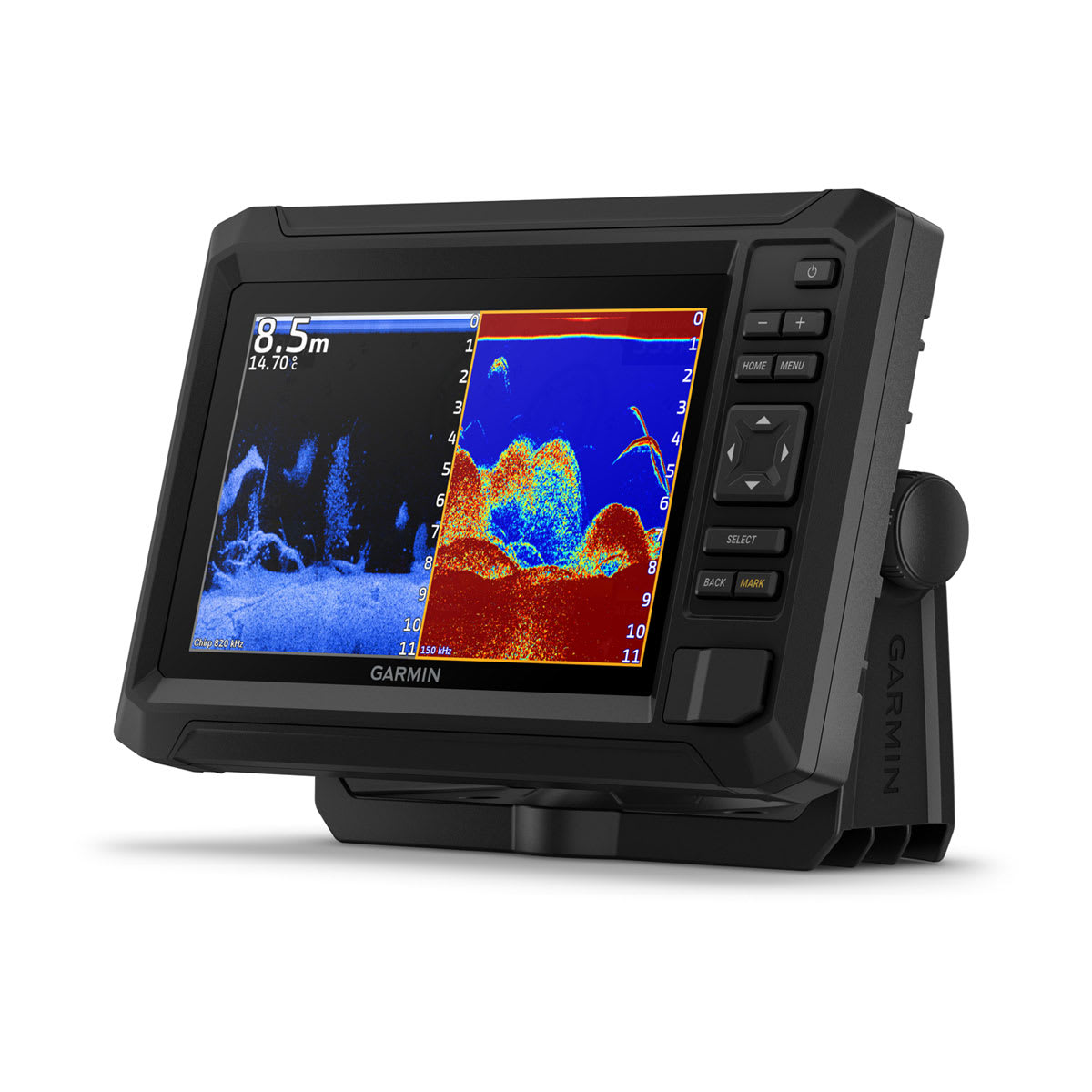 Garmin echoMAP UHD2 72cv – bočni prikaz