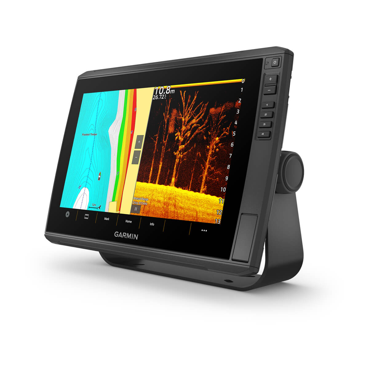 Garmin echoMAP Ultra 2 122sv – bočni prikaz