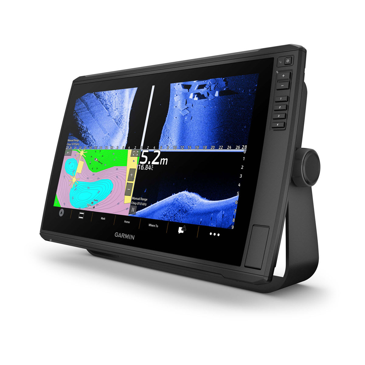 Garmin echoMAP Ultra 2 162sv – bočni prikaz