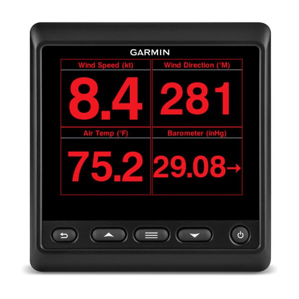 Garmin GMI 20 – stražnja strana