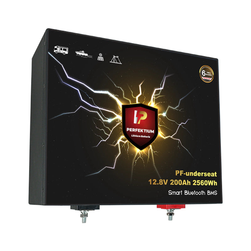 LiFePo4 Perfektium akumulator PF SERIJE 12,8V 200Ah Smart BMS, Bluetooth