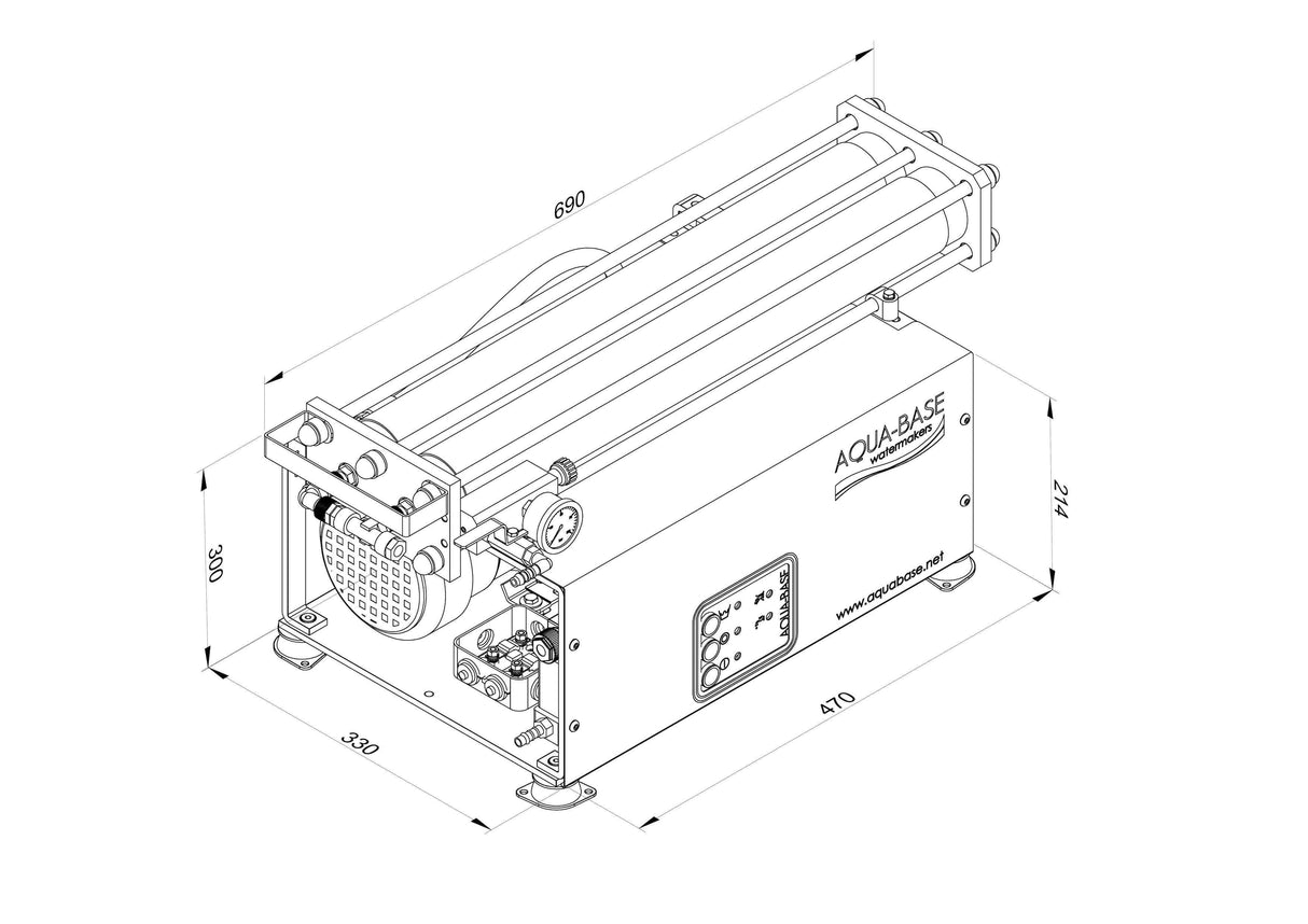 AQUA-BASE XA 230VAC-115VAC - Harpa d.o.o