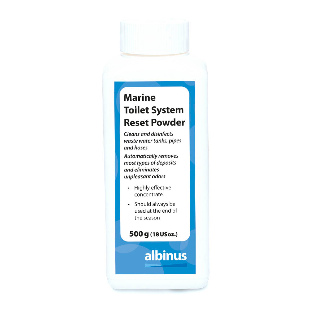 Prašak za resetiranje brodskog WC sustava