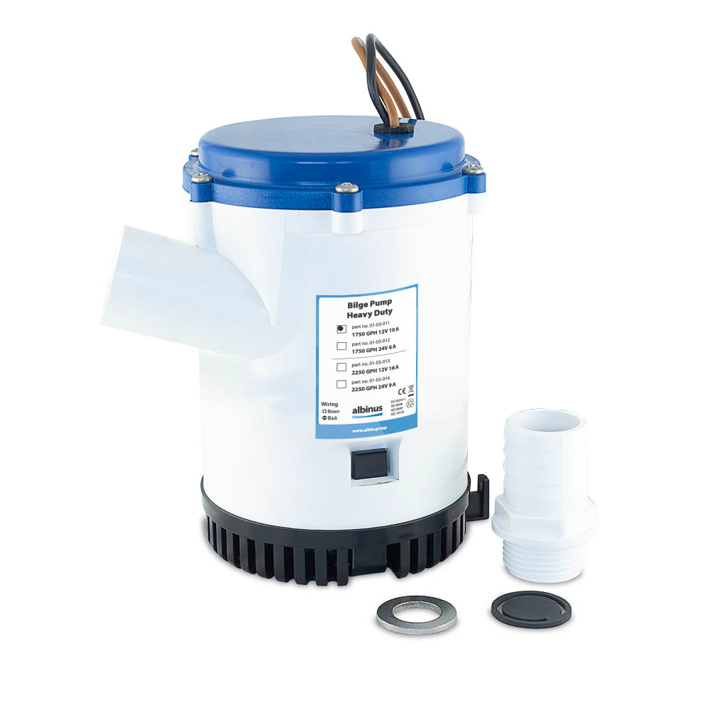 Potopna kaljužna pumpa Albin Heavy Duty 1750 GPH 24V