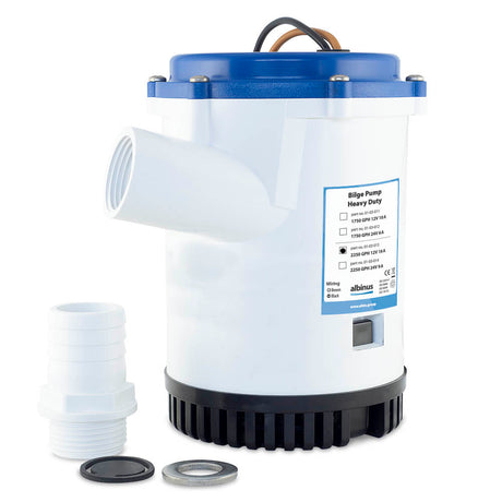 Potopna kaljužna pumpa Albin Heavy Duty 2250 GPH 12V