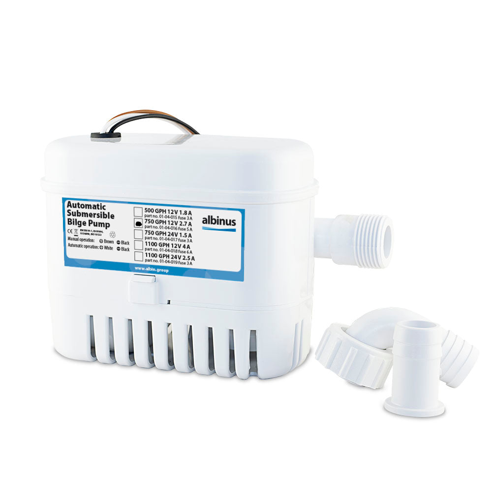 Automatska kaljužna pumpa Albin 750 GPH 24V