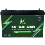 Idealakku LiFePO4 baterija  12V 150Ah smart BMS s Bluetoothom