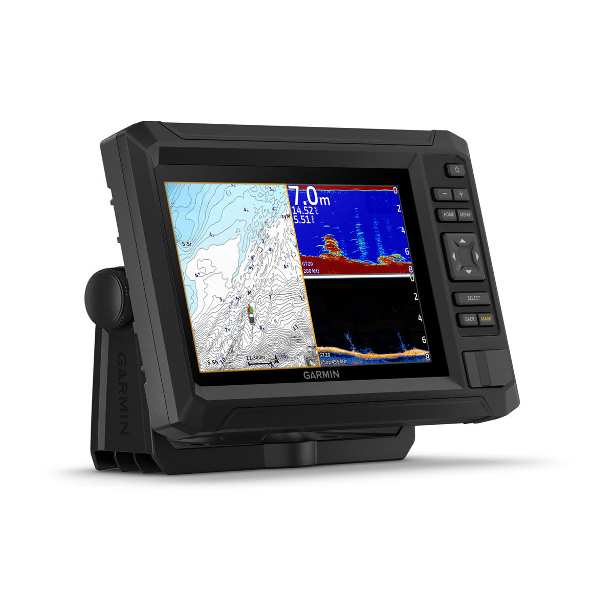 Garmin echoMAP UHD2 72cv – pogled zdesna
